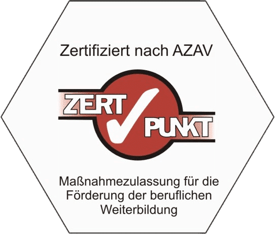Zertifiziert nach AZAV – ZERTPUNKT