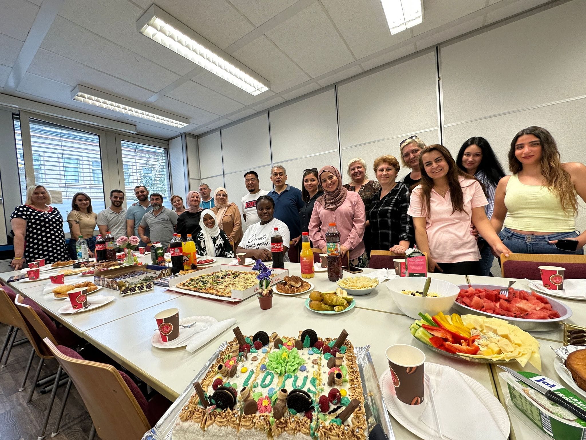 Integrationskurs 44-2023 Frühstücksaktion