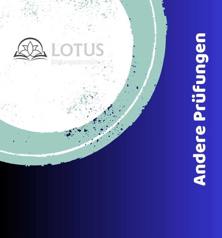 Andere Prüfungen